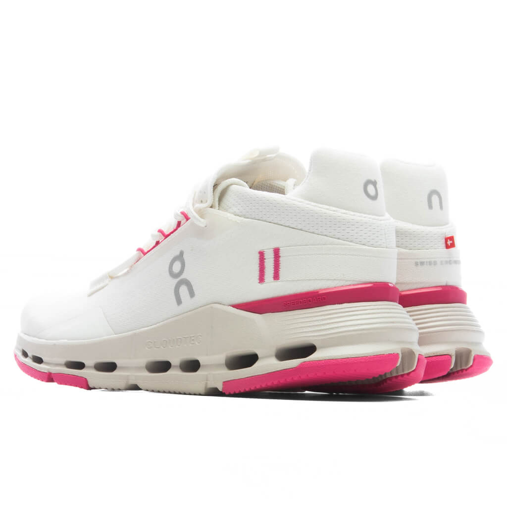 Women's Cloudnova 2 - Ivory/Pink