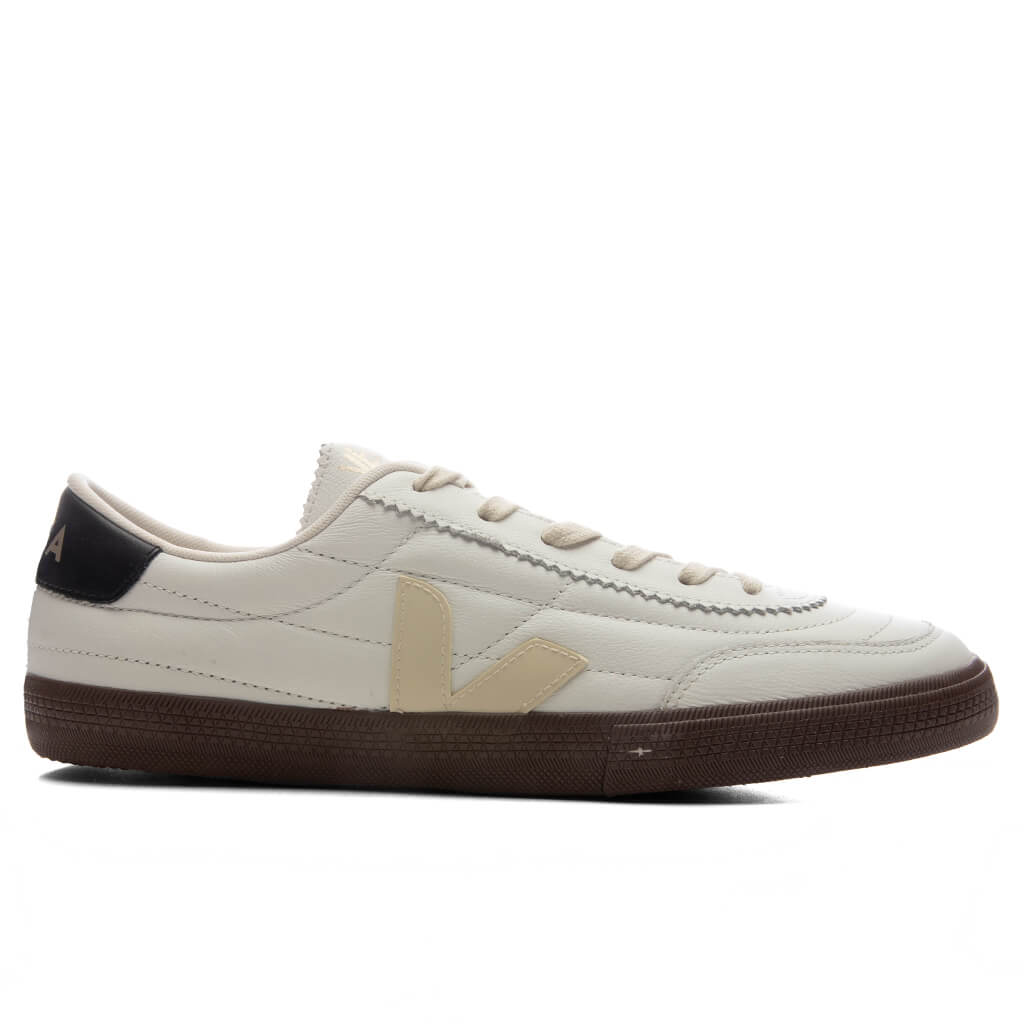 Women's Panenka Leather - White/Black/Bark