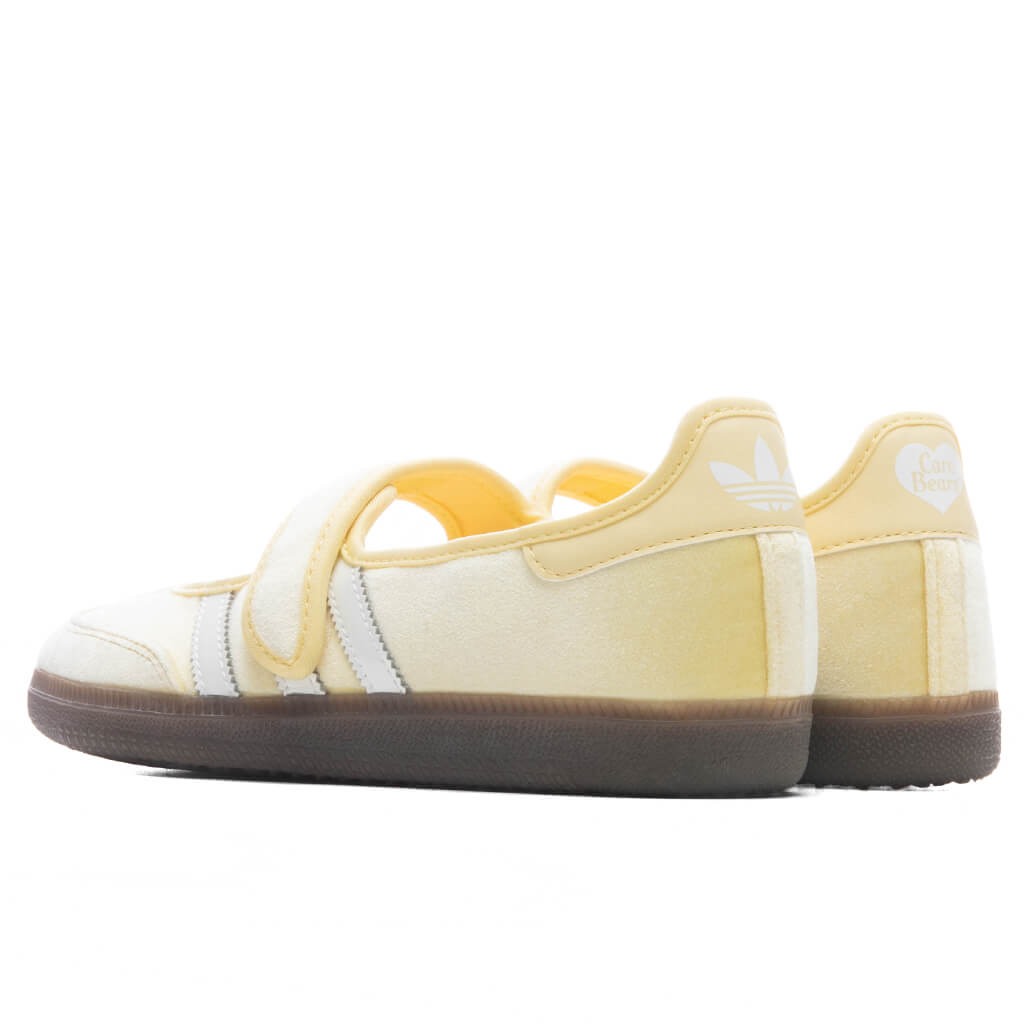 adidas Originals x Care Bears Women's Samba Jane 'Funshine Bear' - Almost Yellow/Footwear White/Gum 5