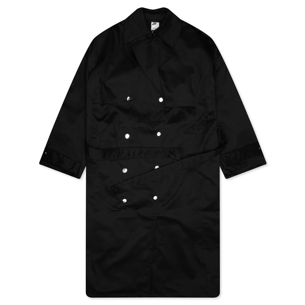 Women's Sportswear Airreverent Trench Coat - Black/Black