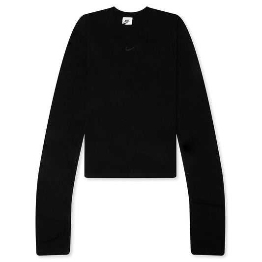 Women's Sportswear Airreverent L/S Top - Black