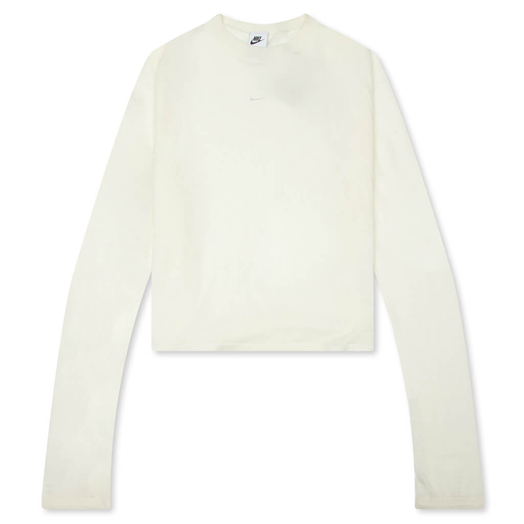 Women's Sportswork Airreverent L/S Top - Summit White