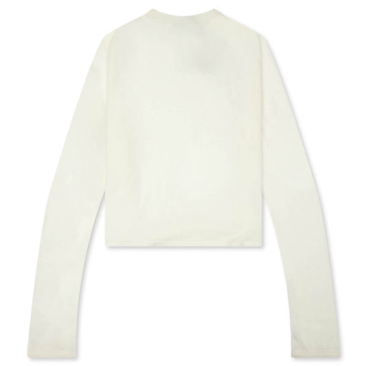 Women's Sportswork Airreverent L/S Top - Summit White