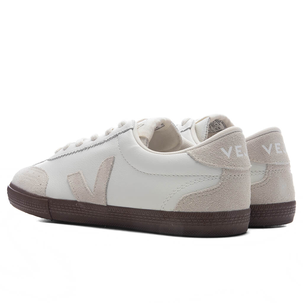 Women's Volley Leather - White/Natural/Bark