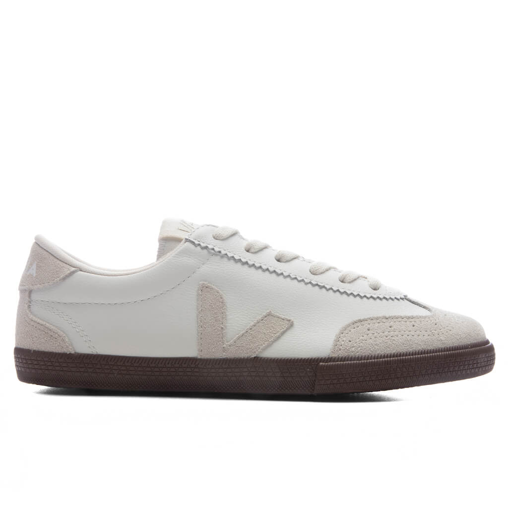 Women's Volley Leather - White/Natural/Bark