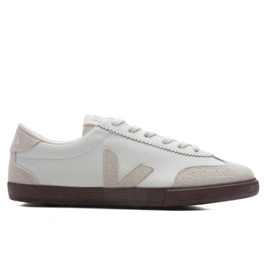 Women's Volley Leather - White/Natural/Bark
