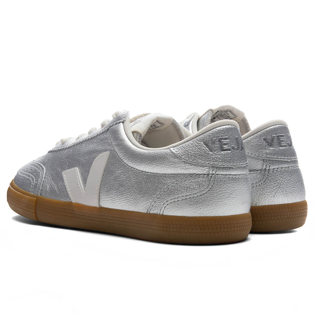 Women's Volley Leather - Silver/White/Natural
