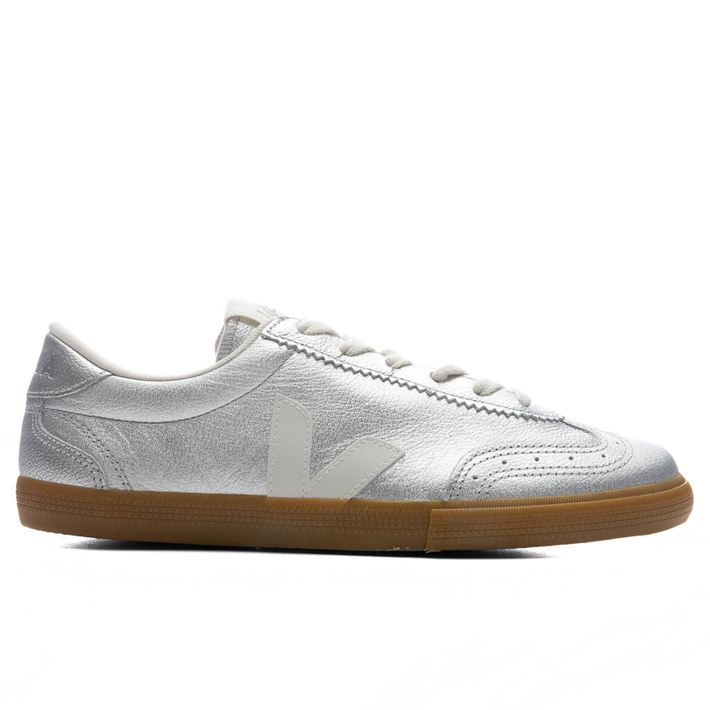 Women's Volley Leather - Silver/White/Natural