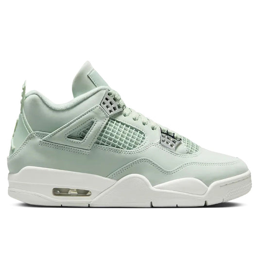 Women's Air Jordan 4 Retro 'Abundance'- Seafoam/Sail/Metallic Silver