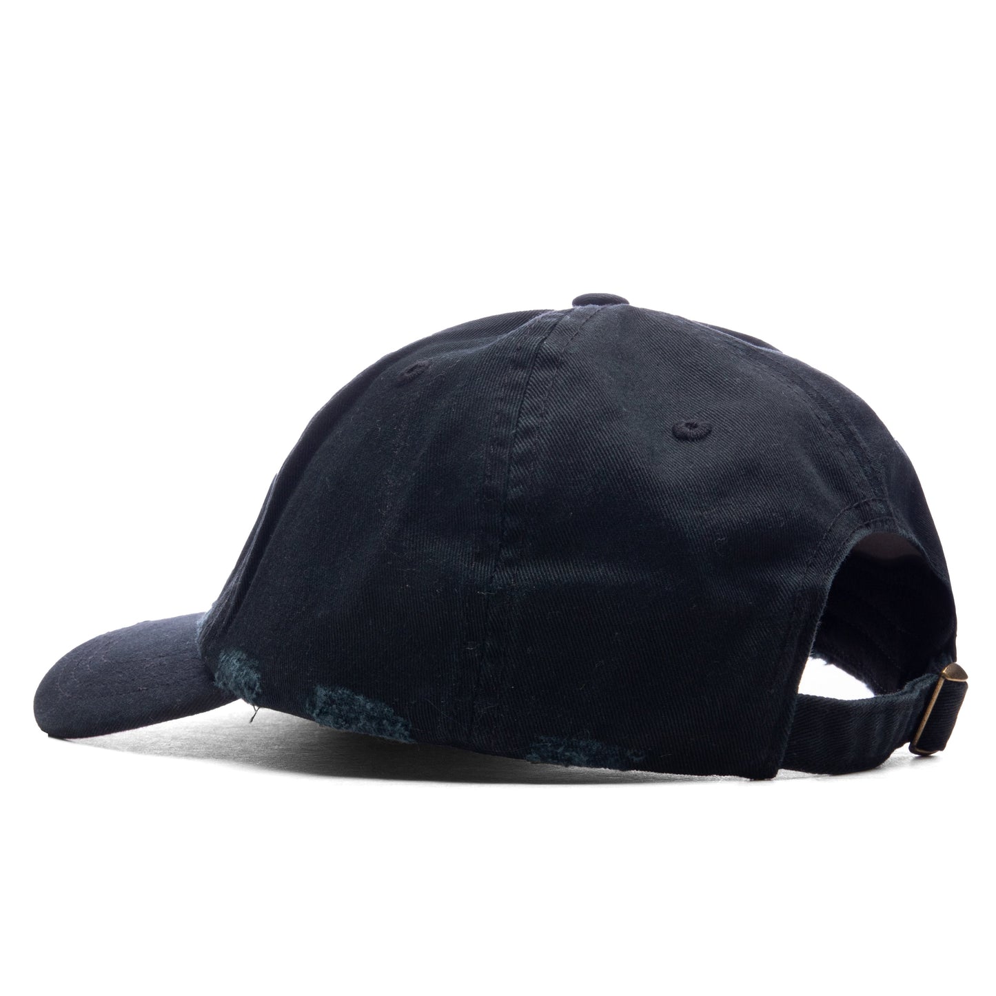 Wordmark Distressed Dad Hat - Black
