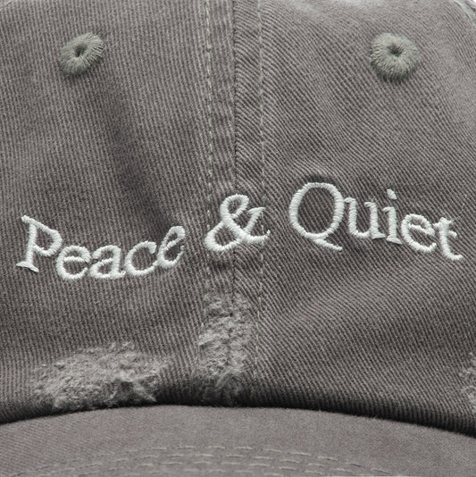 Wordmark Distressed Dad Hat - Olive
