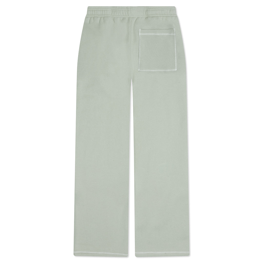 Wordmark Reverse Stitched Sweatpants - Sage