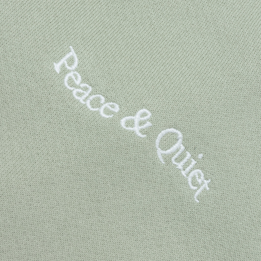 Wordmark Reverse Stitched Sweatpants - Sage