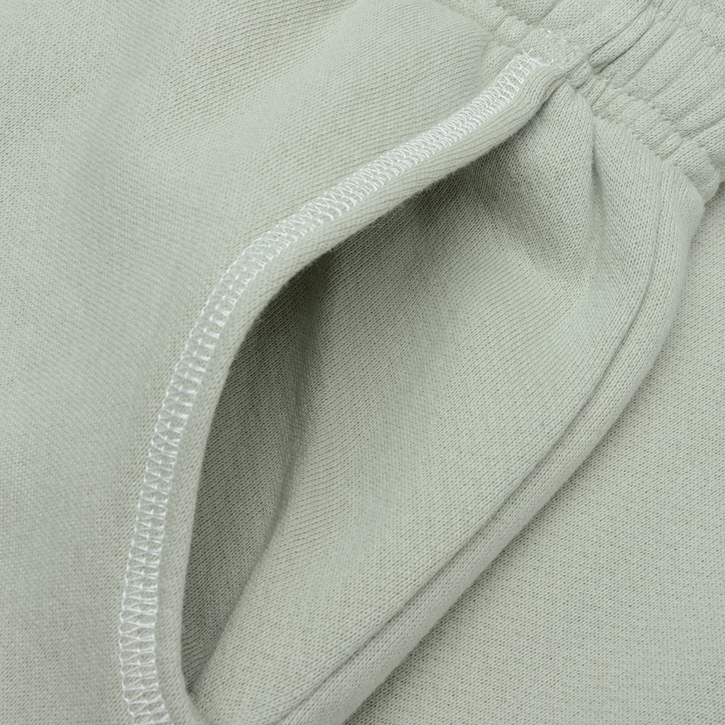 Wordmark Reverse Stitched Sweatpants - Sage