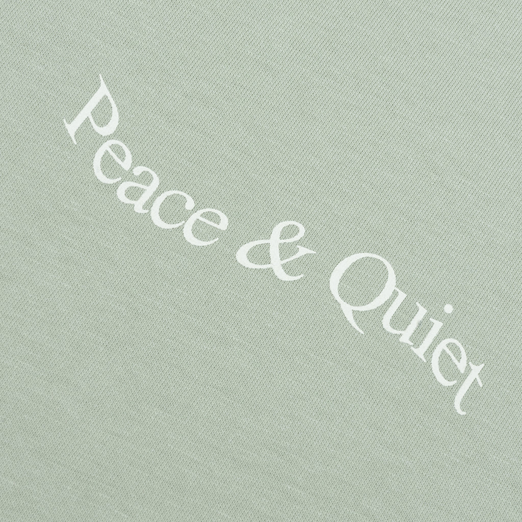Wordmark Reverse Stitched T-Shirt - Sage
