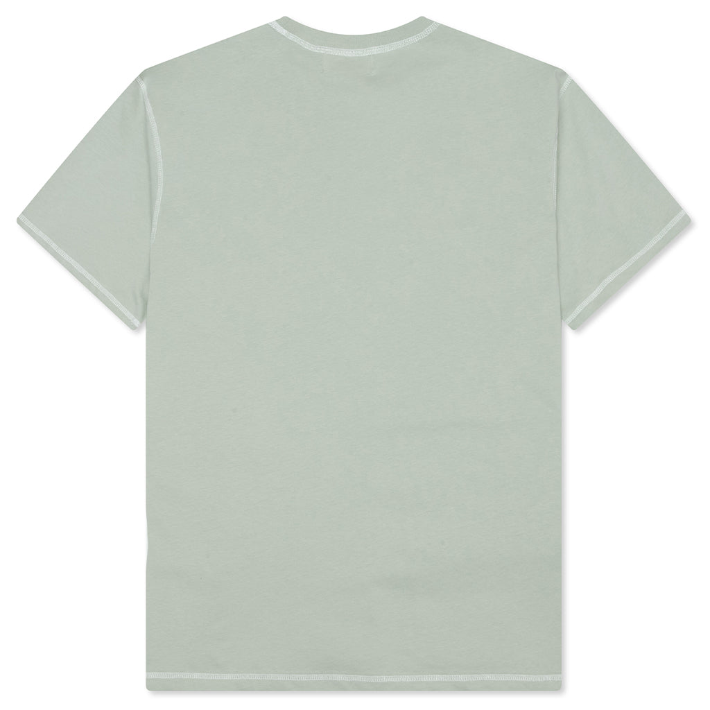 Wordmark Reverse Stitched T-Shirt - Sage