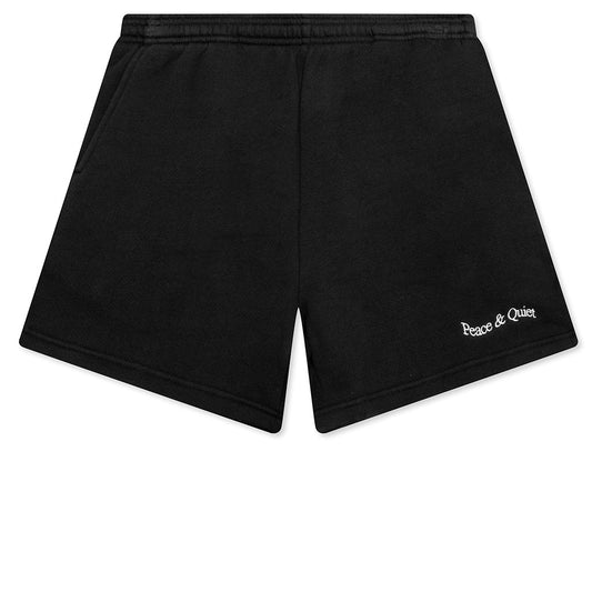 Wordmark Sweatshorts - Black