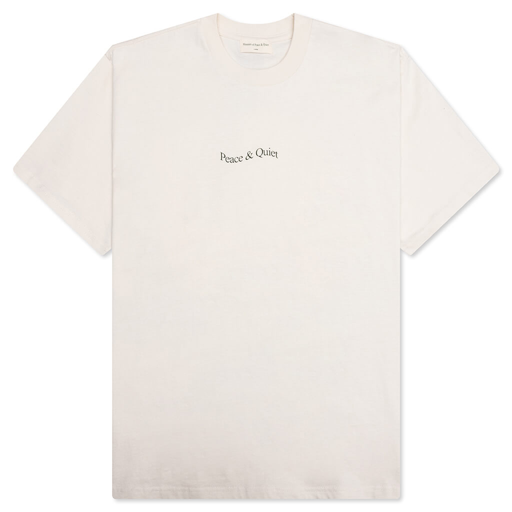 Wordmark T-Shirt - Bone