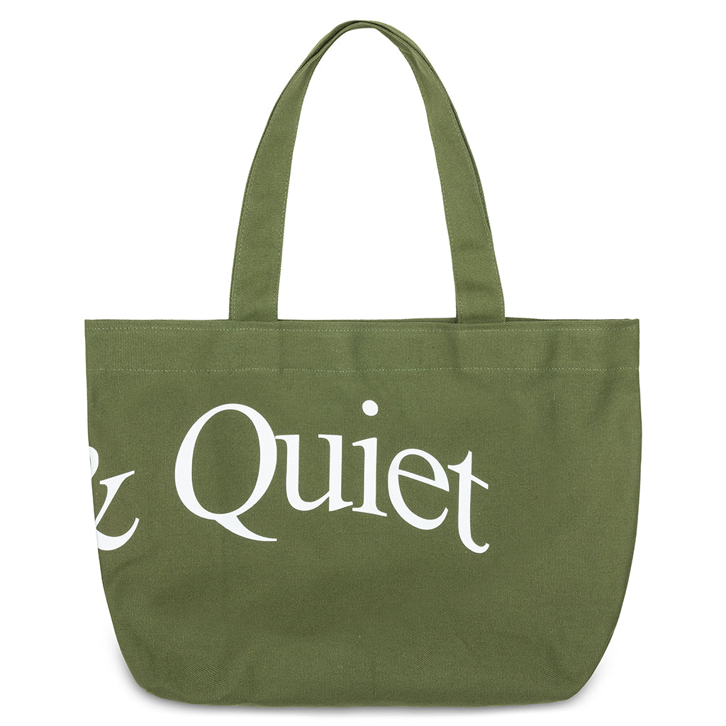 Wordmark Tote Bag - Olive