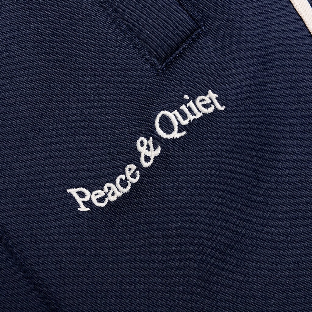 Wordmark Track Pants - Navy