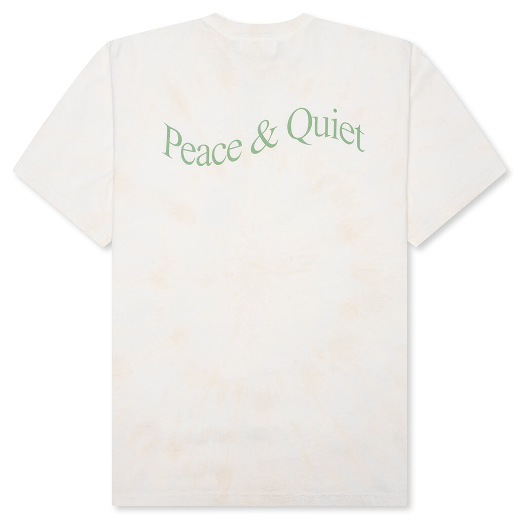 Wordmark Tie Dye T-Shirt - Bone