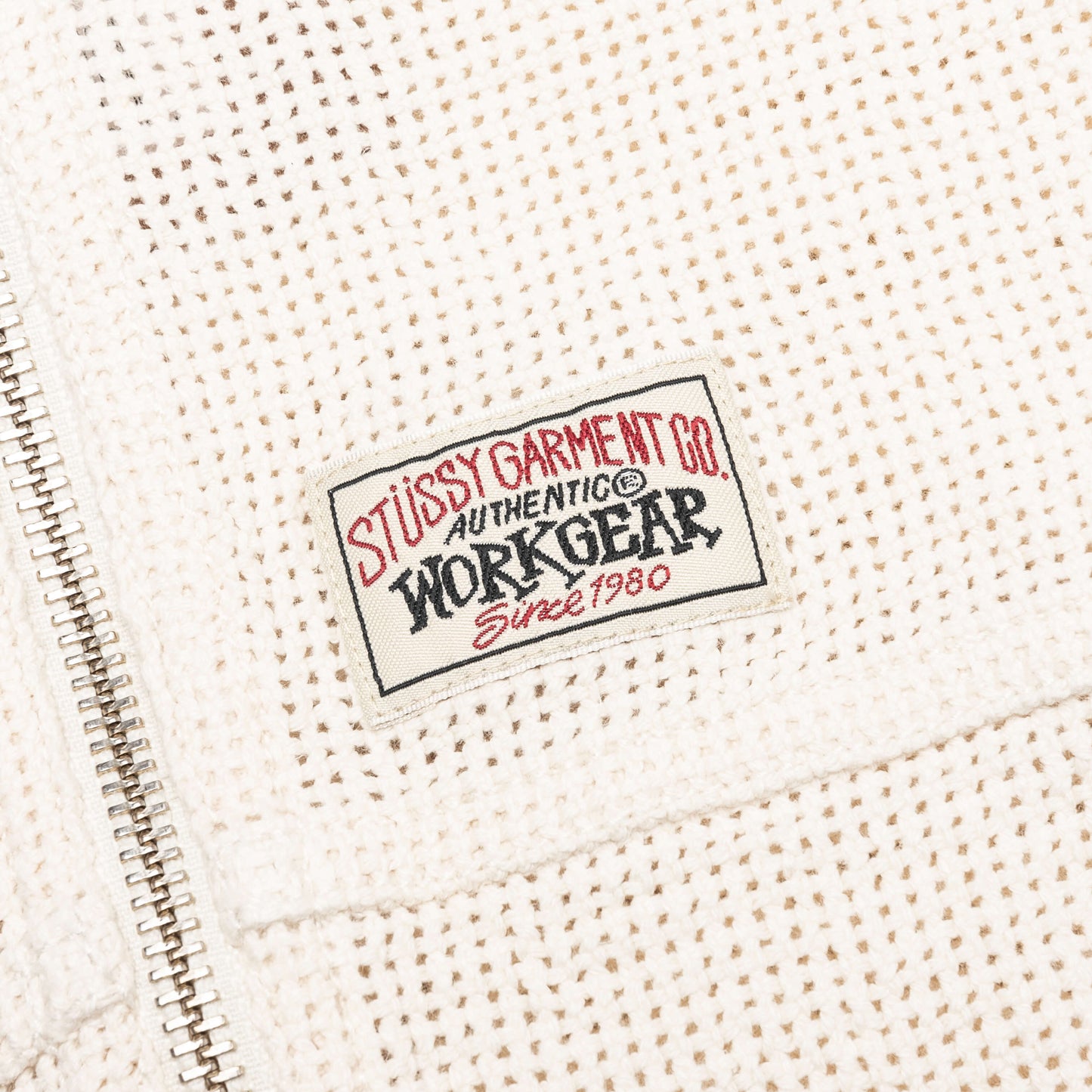 Work Jacket Cotton Mesh - Bone
