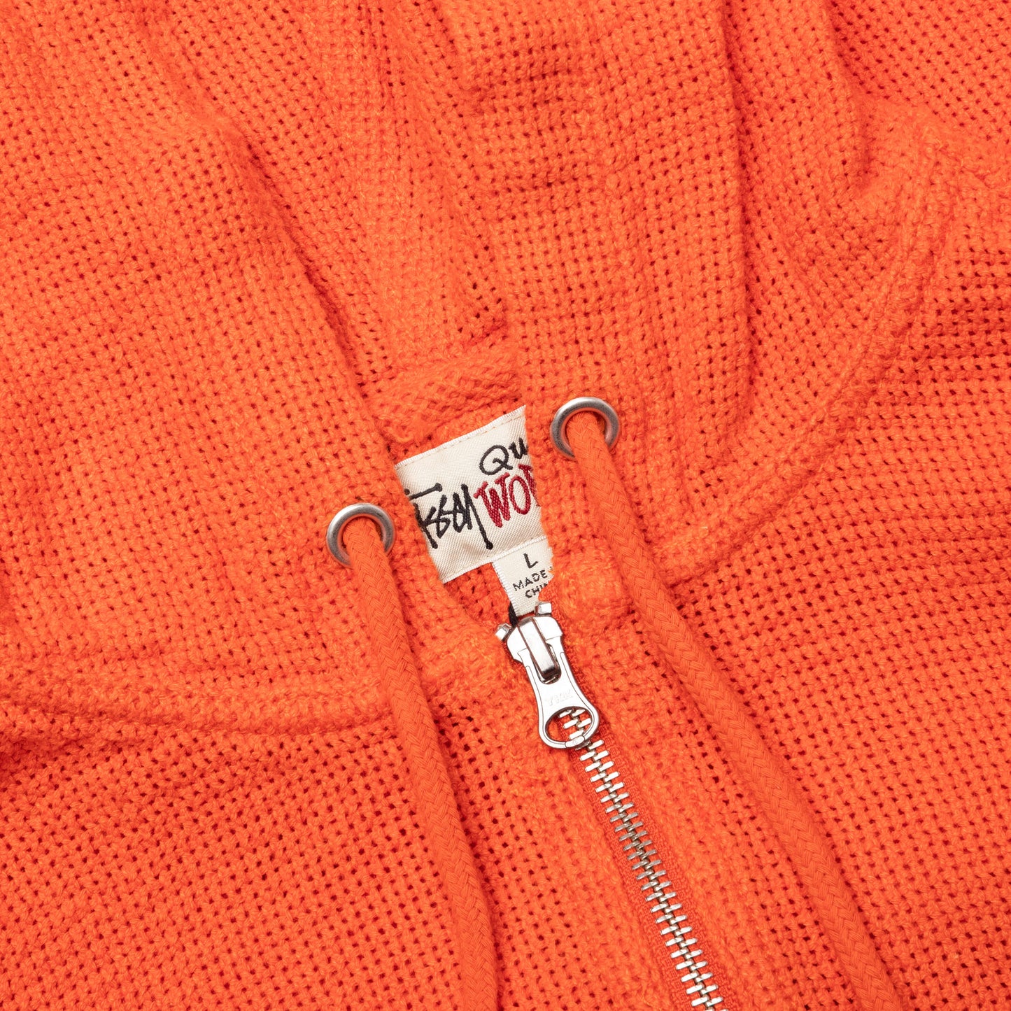Work Jacket Cotton Mesh - Red Orange