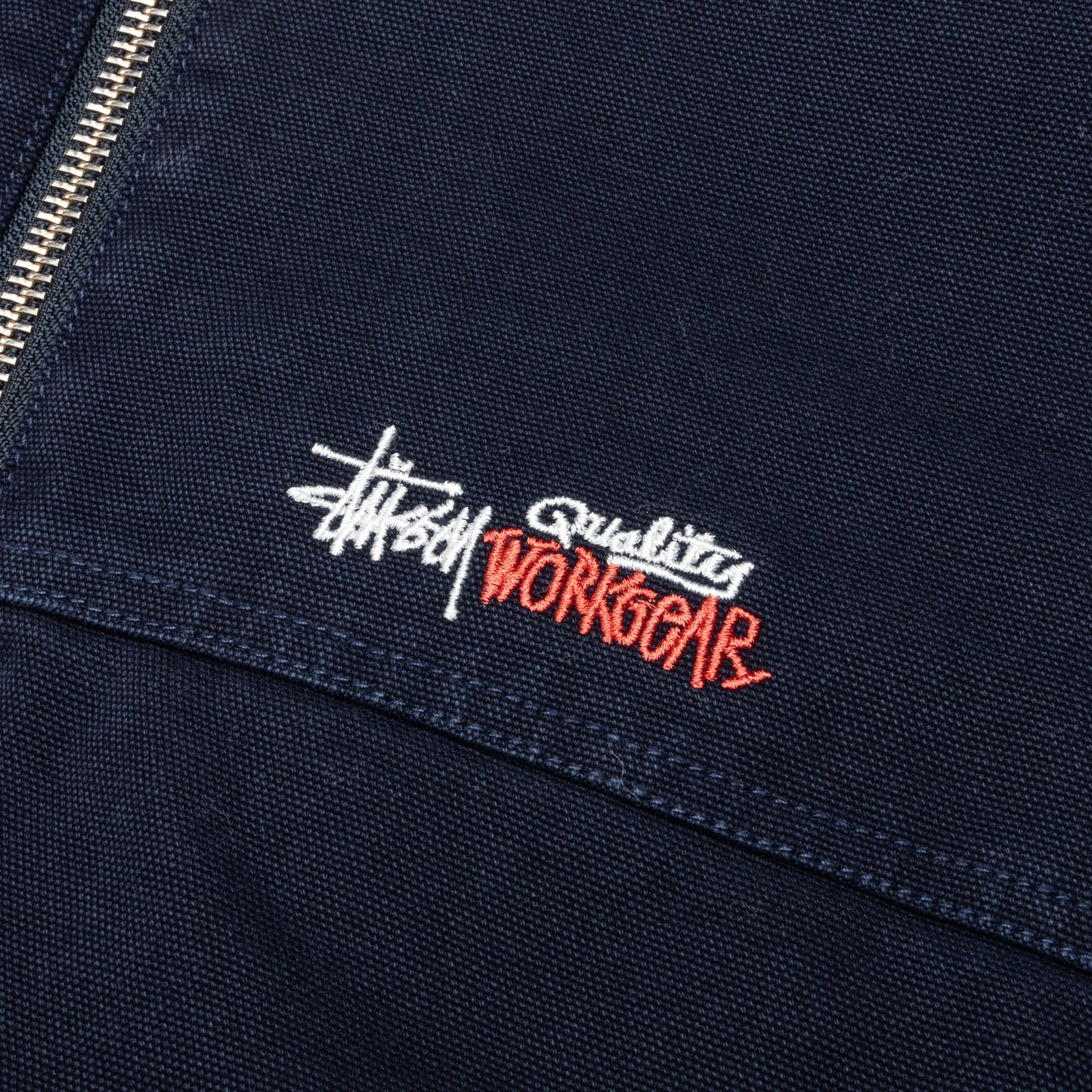 Work Jacket Insulated Canvas - Navy