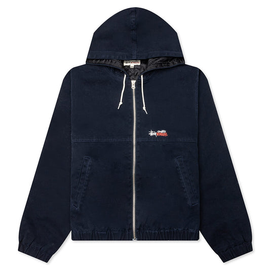 Work Jacket Insulated Canvas - Navy