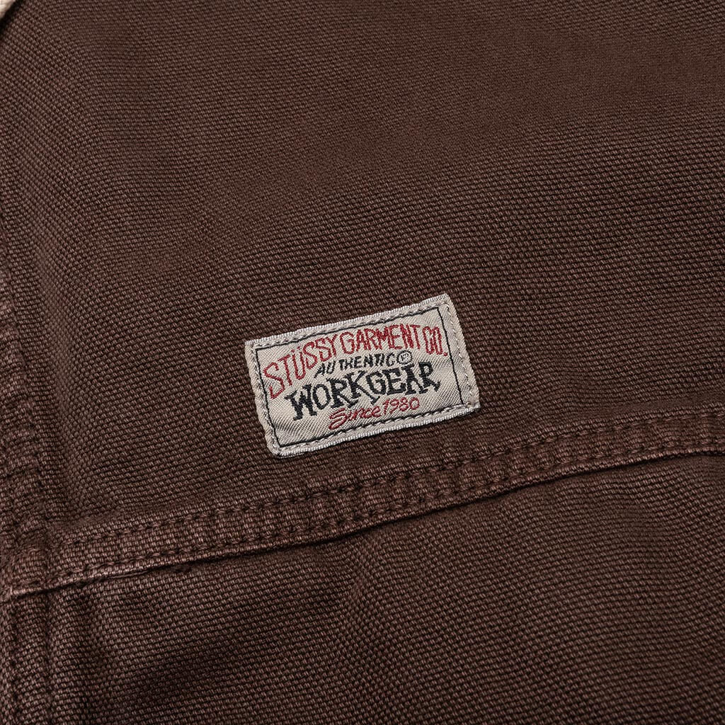 Work jacket Unlined Canvas - Brown