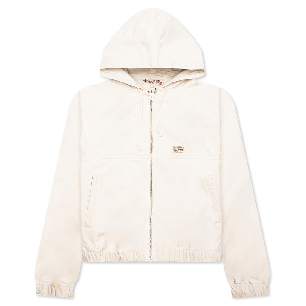 Work Jacket Unlined Canvas - Vintage Natural
