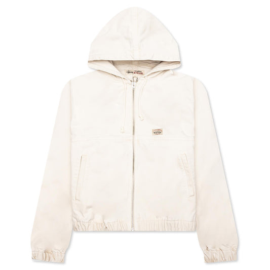 Work Jacket Unlined Canvas - Vintage Natural