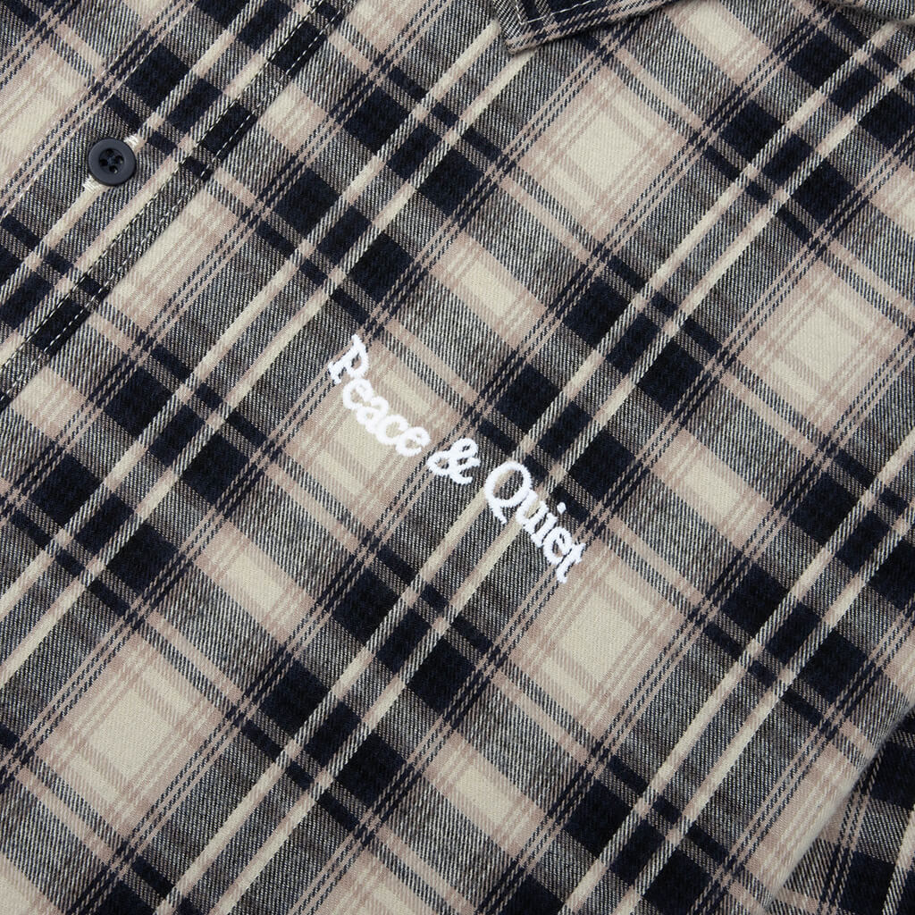 Workmark Button Up - Navy