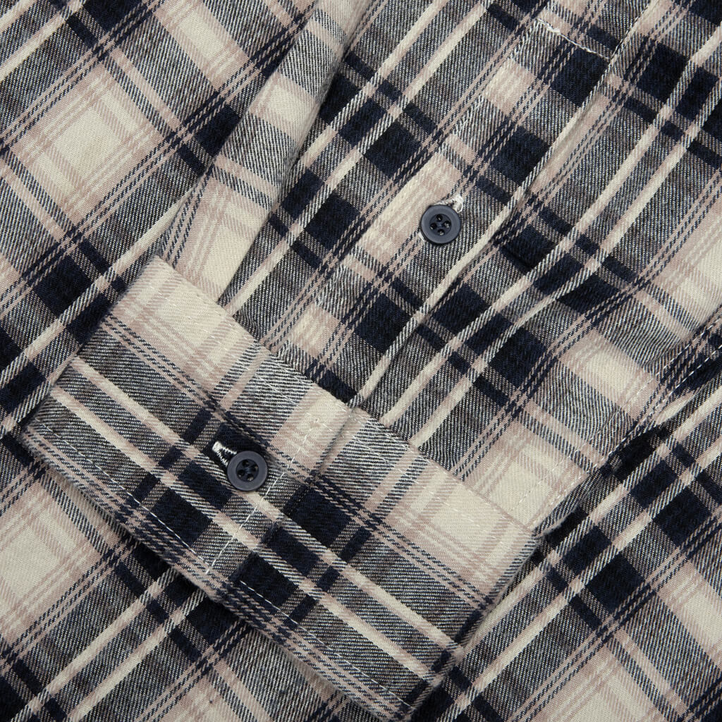 Workmark Button Up - Navy