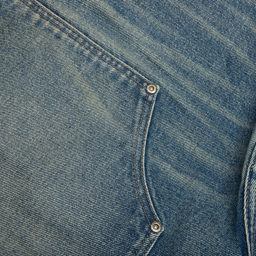 Workwear Jorts - Light Indigo