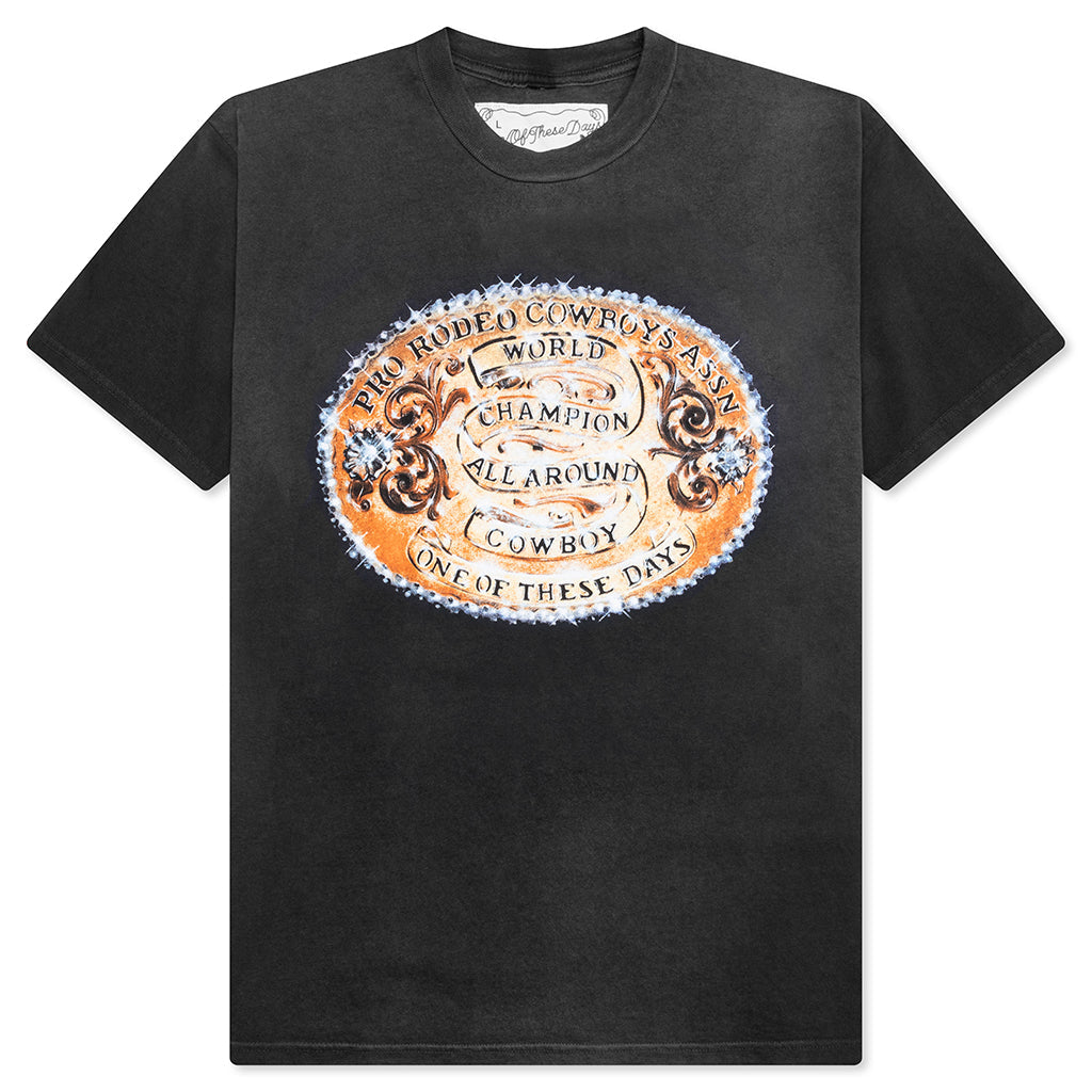 World Champions T-Shirt - Sun Faded Black