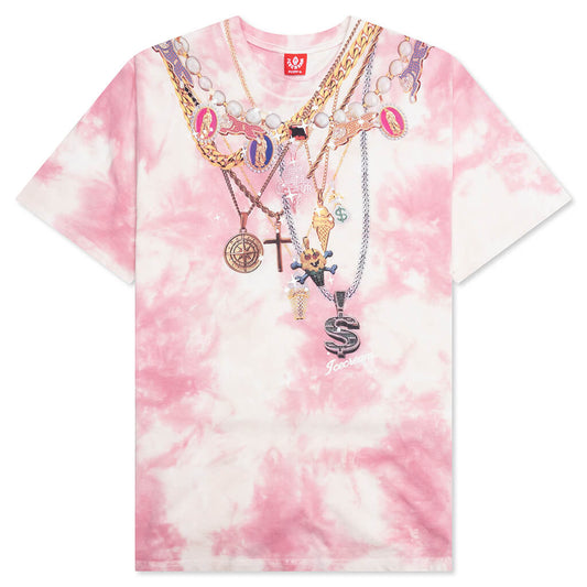 World Tour S/S Knit Oversize Fit Shirt - Whisper White
