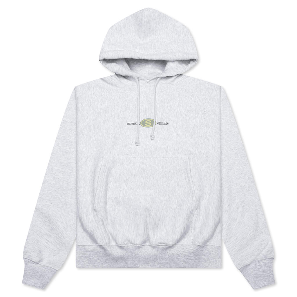 Worldwide Dot Hoodie - Ash Heather