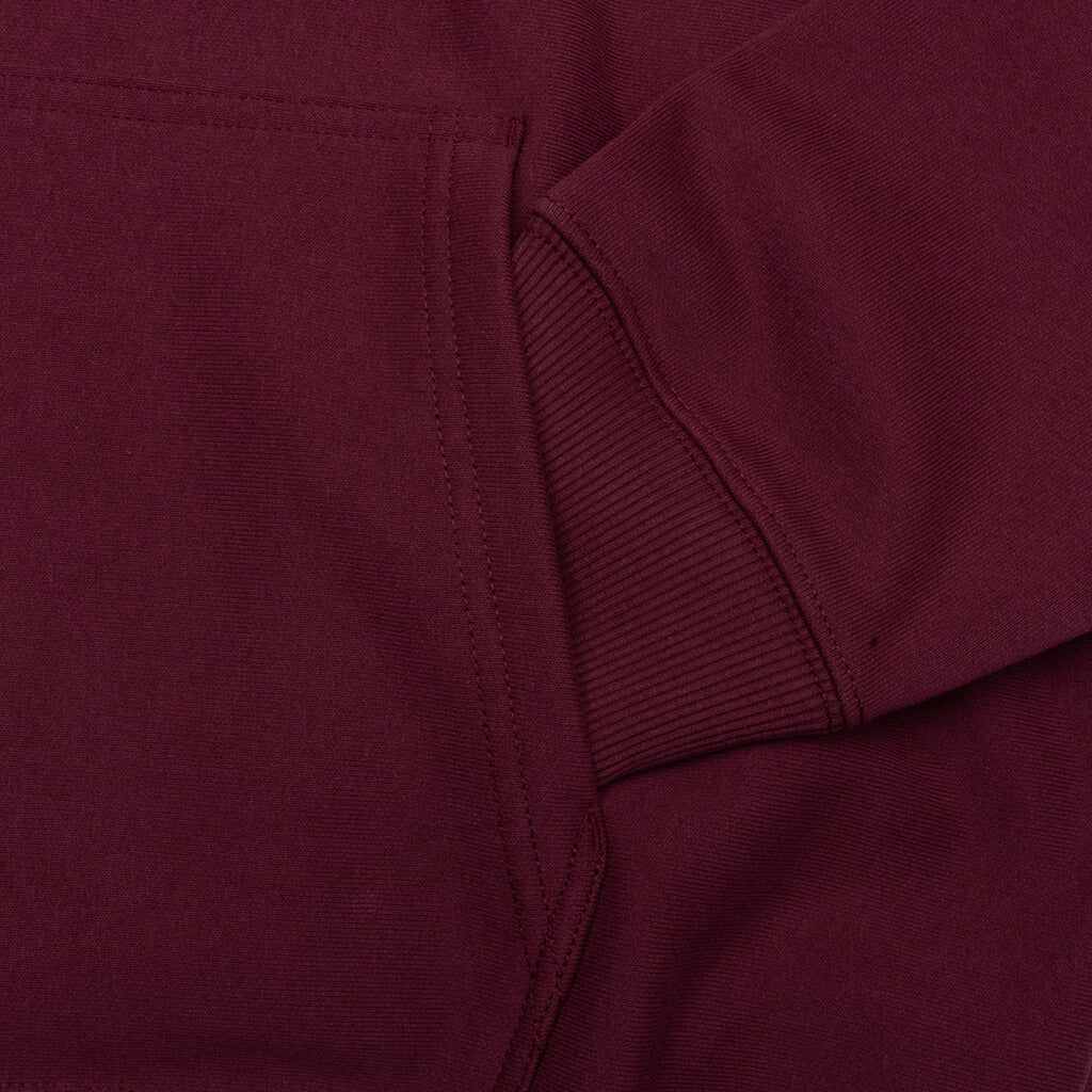 Worldwide Dot Hoodie - Wine