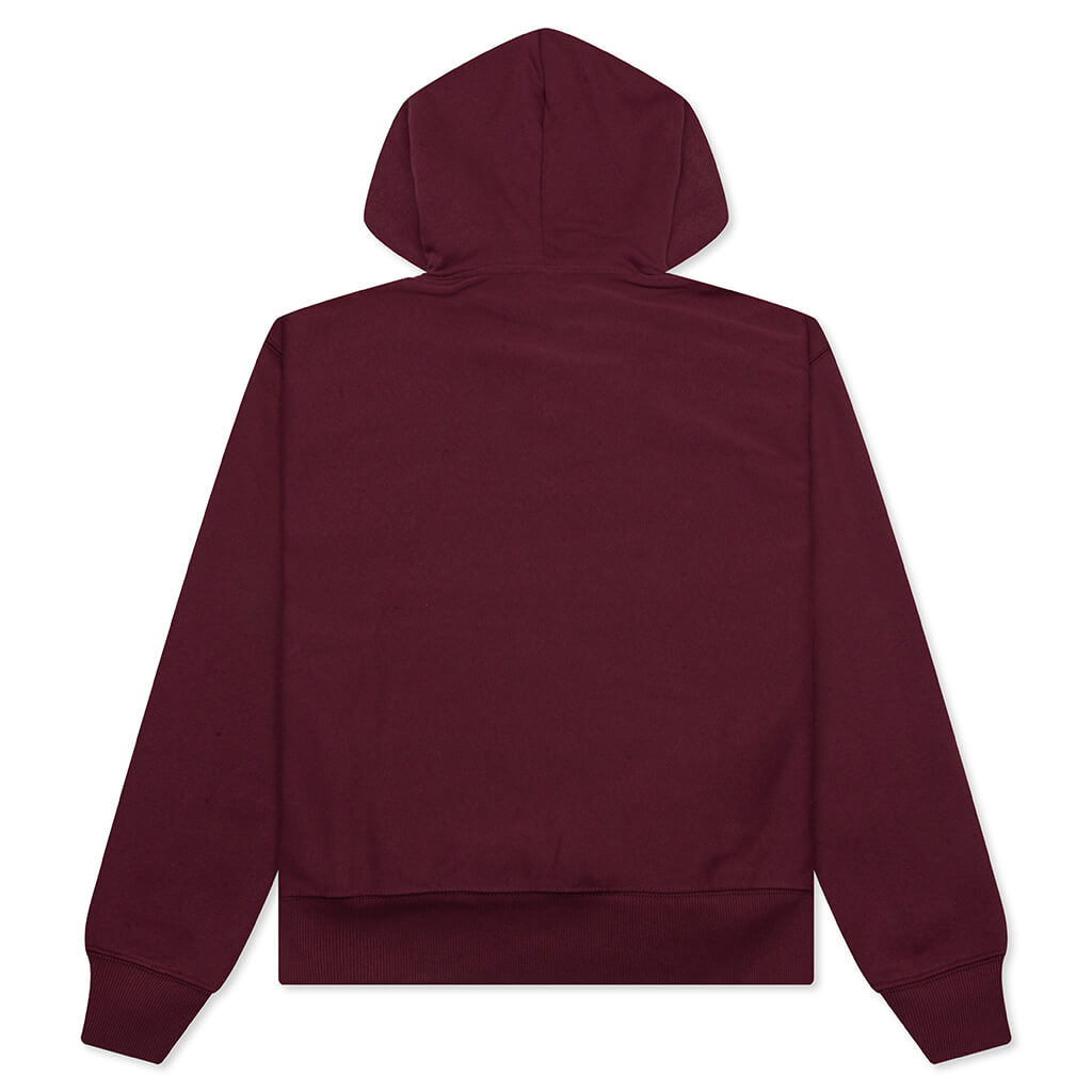 Worldwide Dot Hoodie - Wine