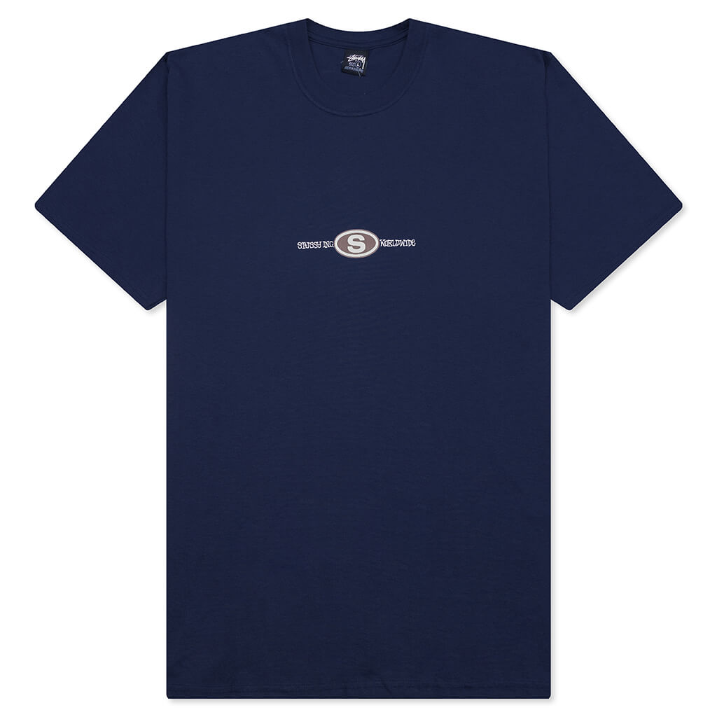 Worldwide Dot Tee - Navy