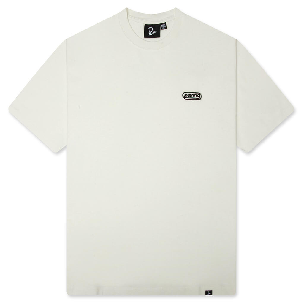 Wrapped Around Logo T-Shirt - Dirty White