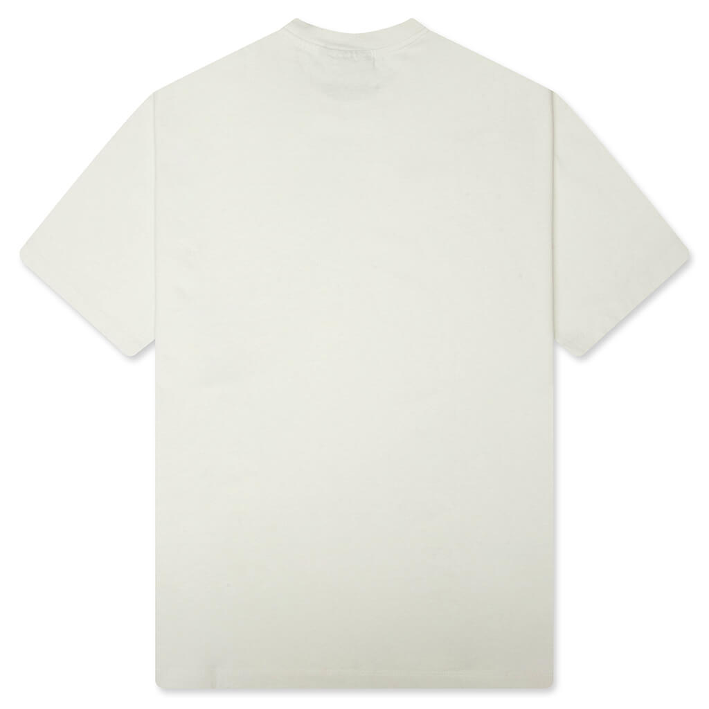 Wrapped Around Logo T-Shirt - Dirty White