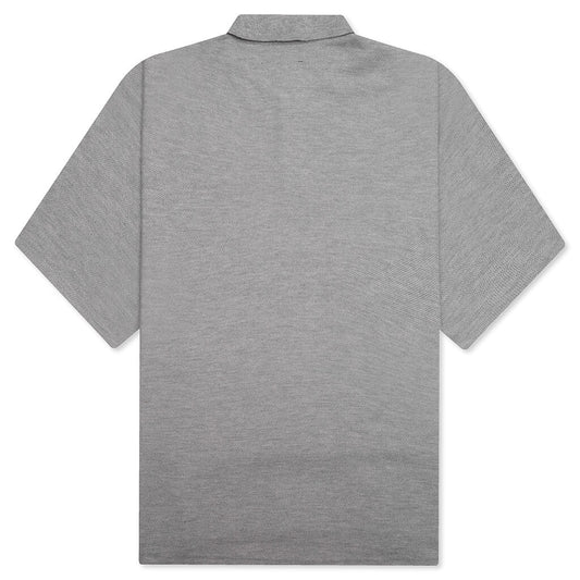 Wyatt Boxy Polo - Grey