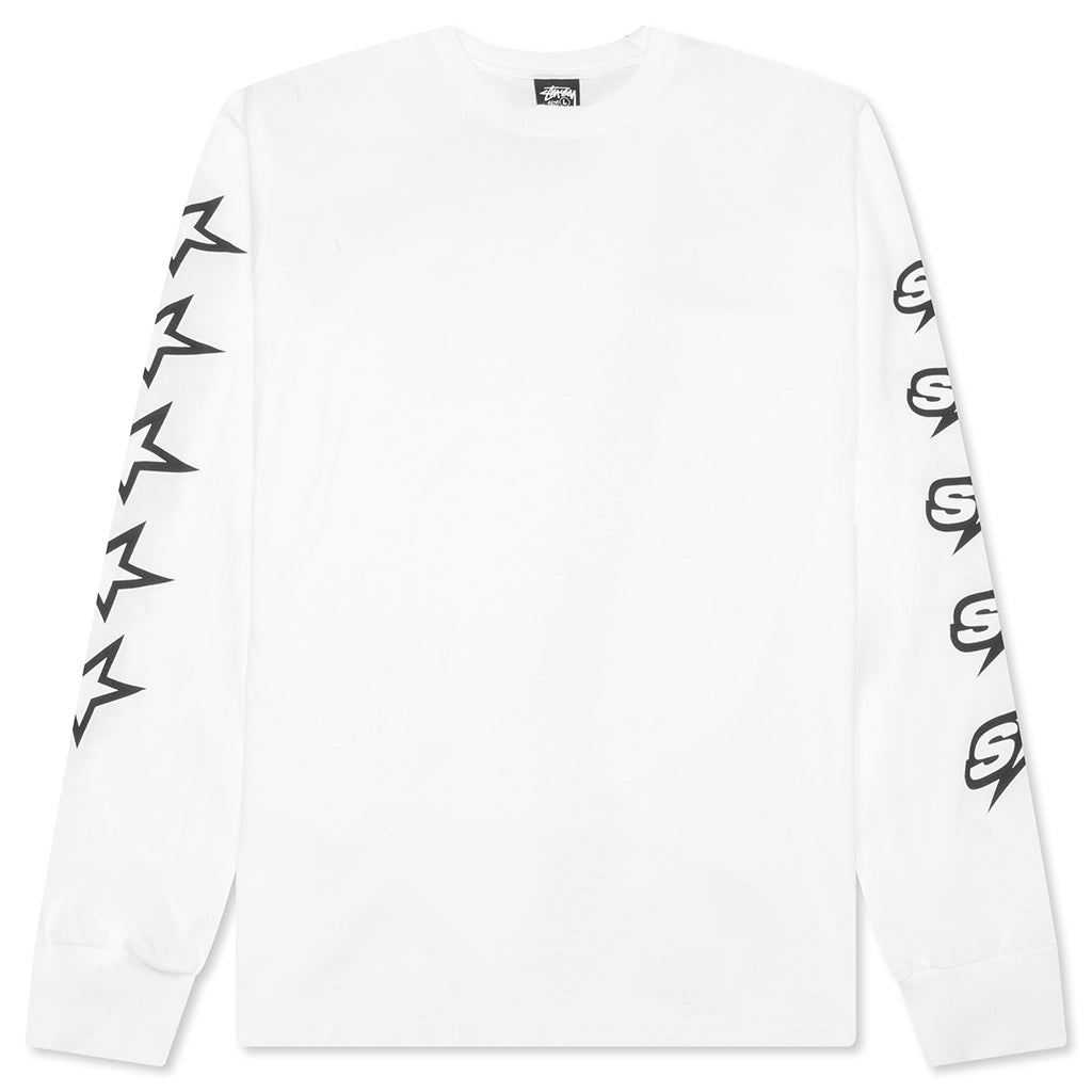 Speedway L/S Tee - White