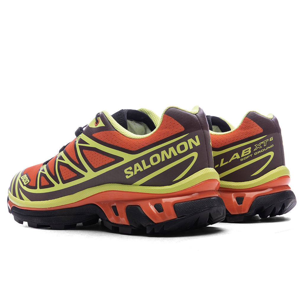 XT-6 - Red Orange/Sharp Green/Black
