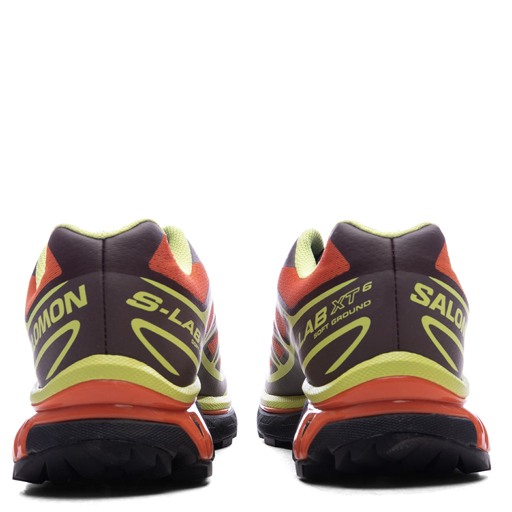 XT-6 - Red Orange/Sharp Green/Black