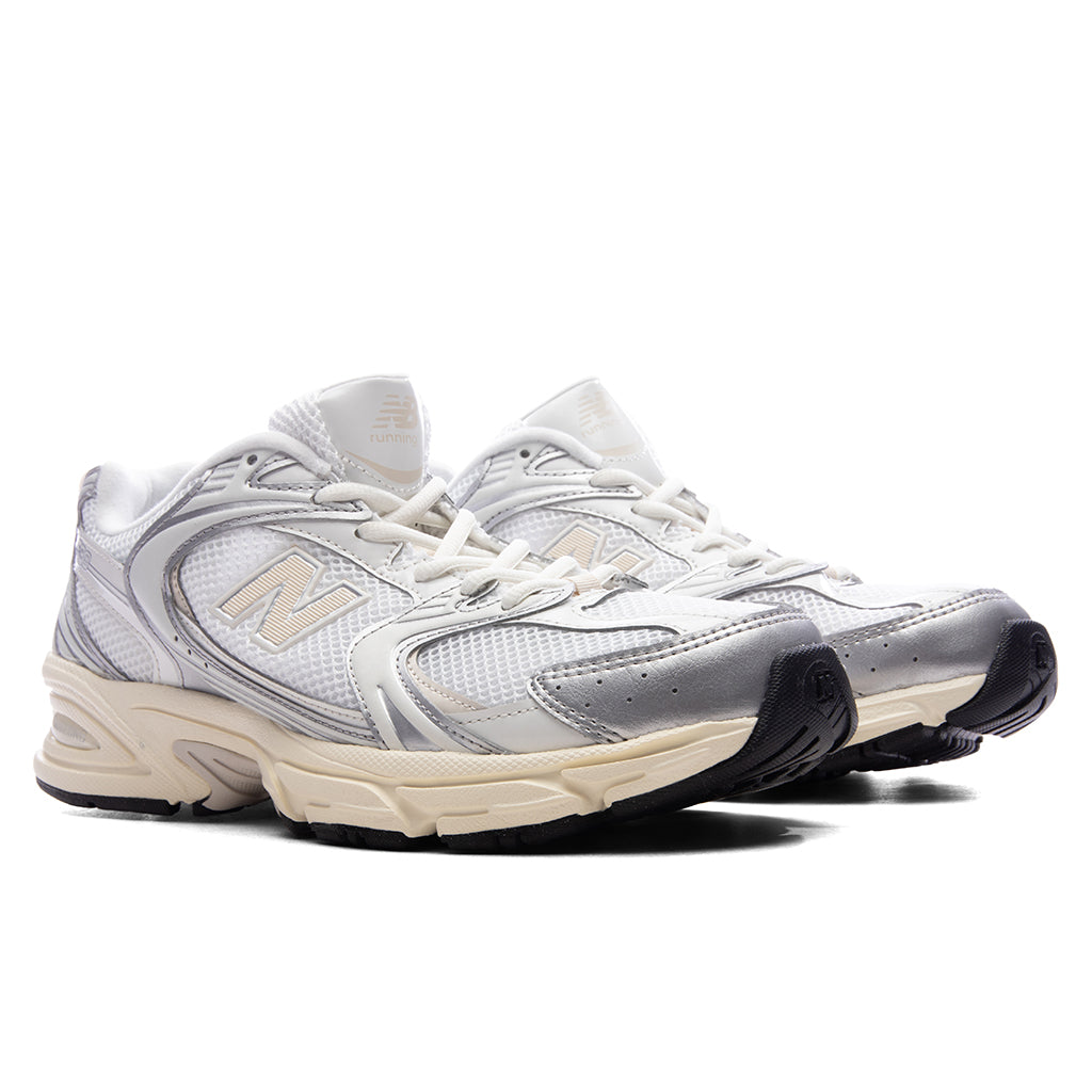 530 - Silver Metallic/Linen