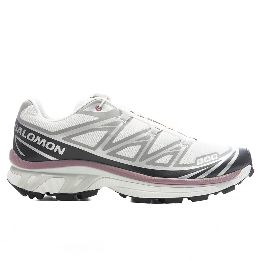 XT-6 - White/Black/Dusky Orchid