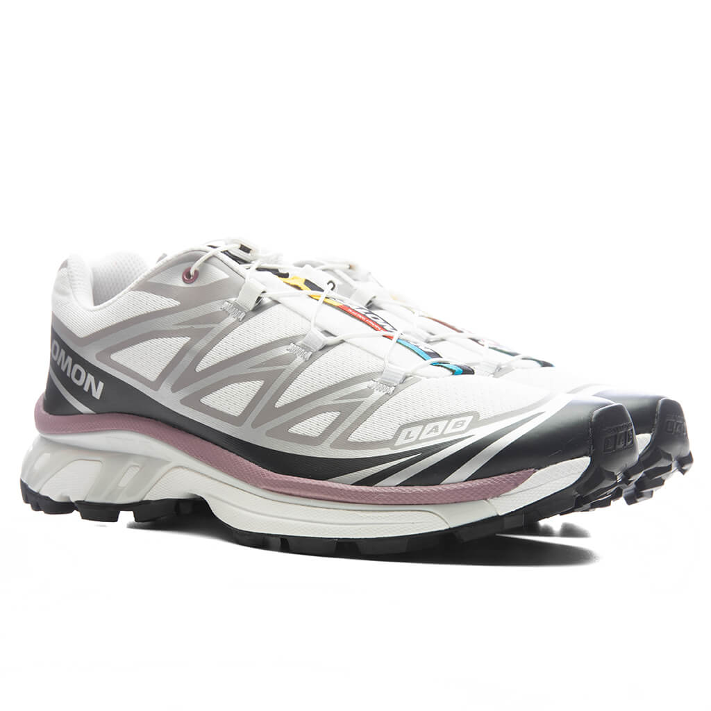 XT-6 - White/Black/Dusky Orchid